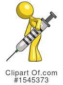 Yellow Design Mascot Clipart #1545373 by Leo Blanchette