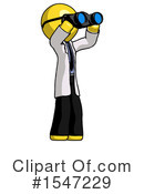 Yellow  Design Mascot Clipart #1547229 by Leo Blanchette