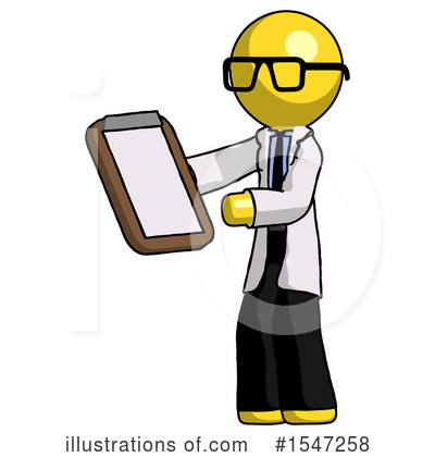 Royalty-Free (RF) Yellow  Design Mascot Clipart Illustration by Leo Blanchette - Stock Sample #1547258