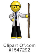 Yellow  Design Mascot Clipart #1547292 by Leo Blanchette