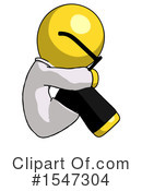 Yellow  Design Mascot Clipart #1547304 by Leo Blanchette