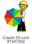 Yellow  Design Mascot Clipart #1547352 by Leo Blanchette