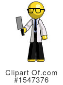 Yellow  Design Mascot Clipart #1547376 by Leo Blanchette