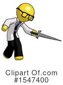 Yellow  Design Mascot Clipart #1547400 by Leo Blanchette