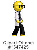 Yellow  Design Mascot Clipart #1547425 by Leo Blanchette