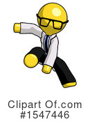 Yellow  Design Mascot Clipart #1547446 by Leo Blanchette