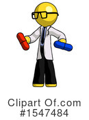 Yellow  Design Mascot Clipart #1547484 by Leo Blanchette