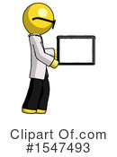Yellow  Design Mascot Clipart #1547493 by Leo Blanchette