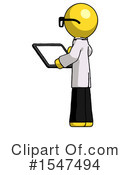 Yellow  Design Mascot Clipart #1547494 by Leo Blanchette