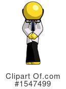 Yellow  Design Mascot Clipart #1547499 by Leo Blanchette