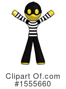 Yellow  Design Mascot Clipart #1555660 by Leo Blanchette