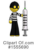 Yellow Design Mascot Clipart #1555690 by Leo Blanchette