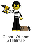 Yellow  Design Mascot Clipart #1555729 by Leo Blanchette