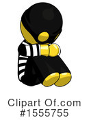 Yellow  Design Mascot Clipart #1555755 by Leo Blanchette