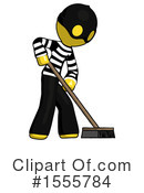 Yellow  Design Mascot Clipart #1555784 by Leo Blanchette