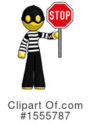 Yellow  Design Mascot Clipart #1555787 by Leo Blanchette