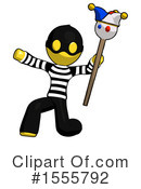 Yellow  Design Mascot Clipart #1555792 by Leo Blanchette