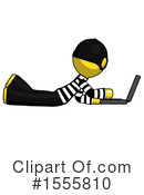 Yellow  Design Mascot Clipart #1555810 by Leo Blanchette