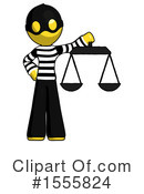 Yellow  Design Mascot Clipart #1555824 by Leo Blanchette