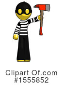 Yellow  Design Mascot Clipart #1555852 by Leo Blanchette