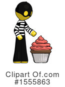 Yellow  Design Mascot Clipart #1555863 by Leo Blanchette