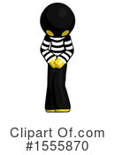 Yellow  Design Mascot Clipart #1555870 by Leo Blanchette