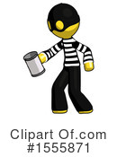 Yellow  Design Mascot Clipart #1555871 by Leo Blanchette