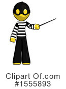 Yellow  Design Mascot Clipart #1555893 by Leo Blanchette
