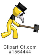 Yellow Design Mascot Clipart #1564444 by Leo Blanchette