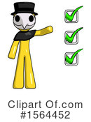 Yellow Design Mascot Clipart #1564452 by Leo Blanchette