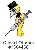 Yellow Design Mascot Clipart #1564468 by Leo Blanchette