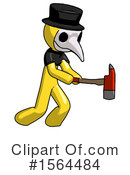 Yellow Design Mascot Clipart #1564484 by Leo Blanchette