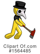 Yellow Design Mascot Clipart #1564485 by Leo Blanchette