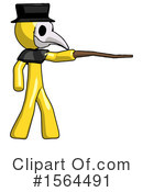 Yellow Design Mascot Clipart #1564491 by Leo Blanchette