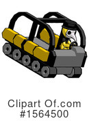 Yellow Design Mascot Clipart #1564500 by Leo Blanchette