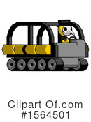 Yellow Design Mascot Clipart #1564501 by Leo Blanchette