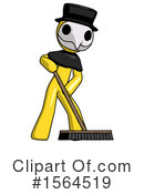 Yellow Design Mascot Clipart #1564519 by Leo Blanchette