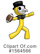 Yellow Design Mascot Clipart #1564566 by Leo Blanchette