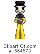 Yellow Design Mascot Clipart #1564573 by Leo Blanchette