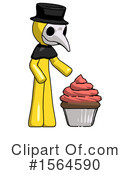 Yellow Design Mascot Clipart #1564590 by Leo Blanchette
