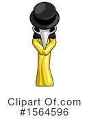 Yellow Design Mascot Clipart #1564596 by Leo Blanchette
