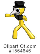 Yellow Design Mascot Clipart #1564646 by Leo Blanchette