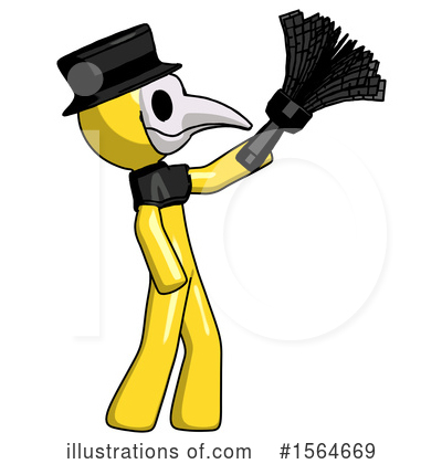 Broom Clipart #1564669 by Leo Blanchette