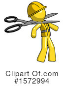 Yellow Design Mascot Clipart #1572994 by Leo Blanchette