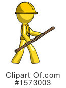Yellow Design Mascot Clipart #1573003 by Leo Blanchette