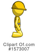 Yellow Design Mascot Clipart #1573007 by Leo Blanchette