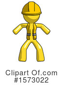 Yellow Design Mascot Clipart #1573022 by Leo Blanchette