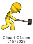Yellow Design Mascot Clipart #1573029 by Leo Blanchette