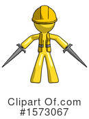 Yellow Design Mascot Clipart #1573067 by Leo Blanchette
