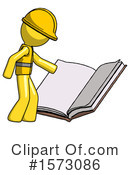Yellow Design Mascot Clipart #1573086 by Leo Blanchette